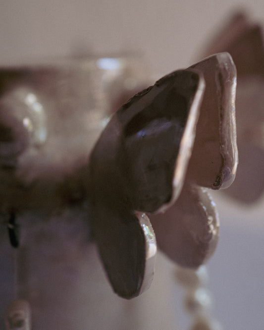 Petit vase "couronne de silence".