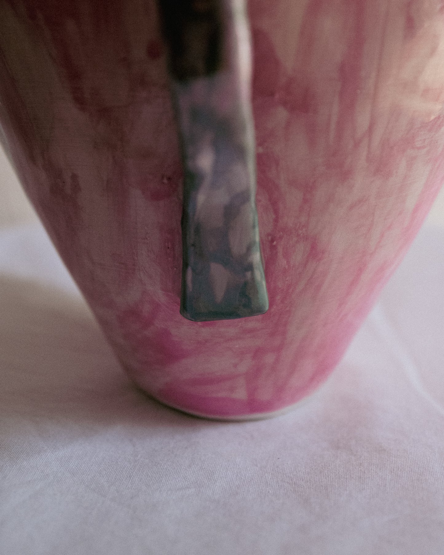 Vase "plus de tulipes svp".