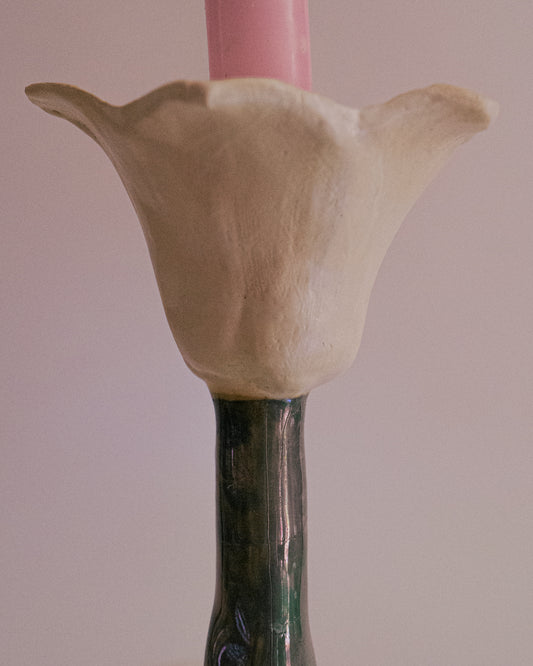 Bougeoir “Chant de Lumière”. (simple)