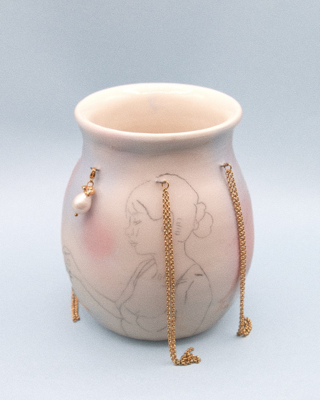 Vase BIRDS X ODE. "Ne pas fuir la lumière".