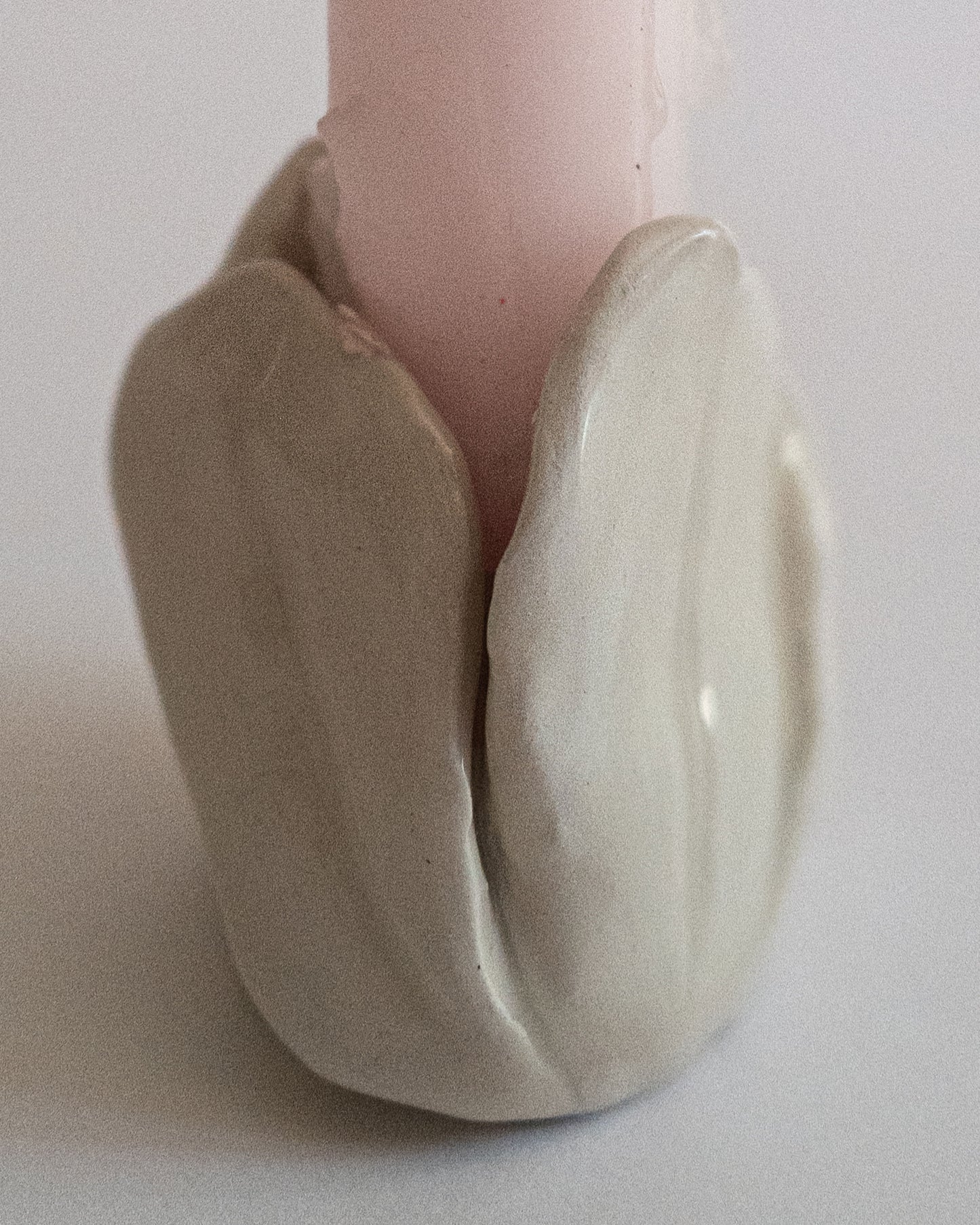 Petit bougeoir tulipe.