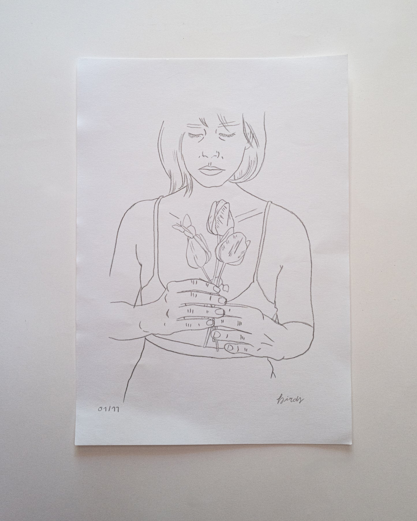 Croquis "Là où vont les larmes".
