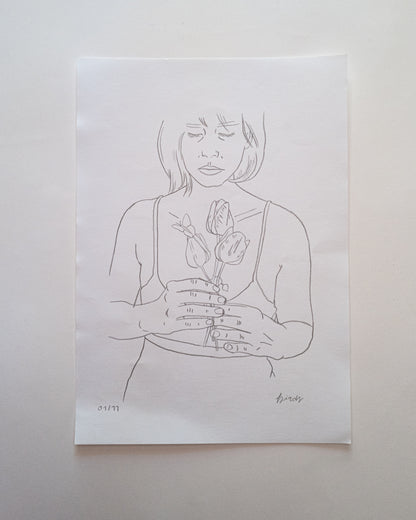 Croquis "Là où vont les larmes".