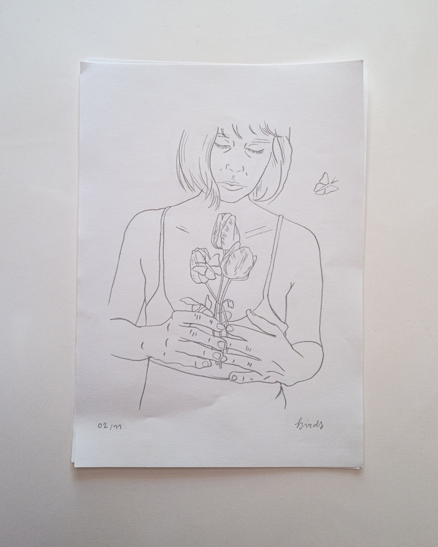 Croquis "Là où vont les larmes".