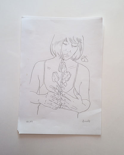Croquis "Là où vont les larmes".