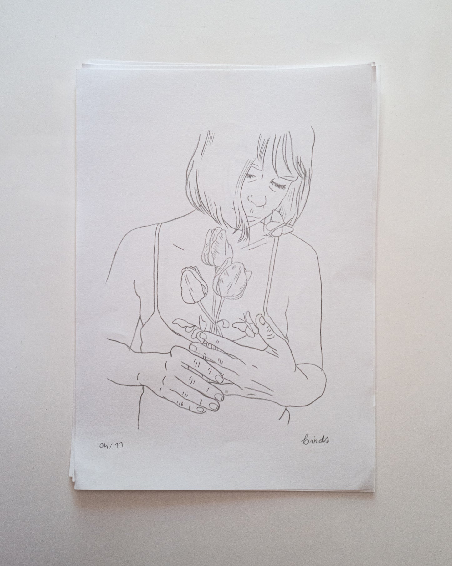 Croquis "Là où vont les larmes".