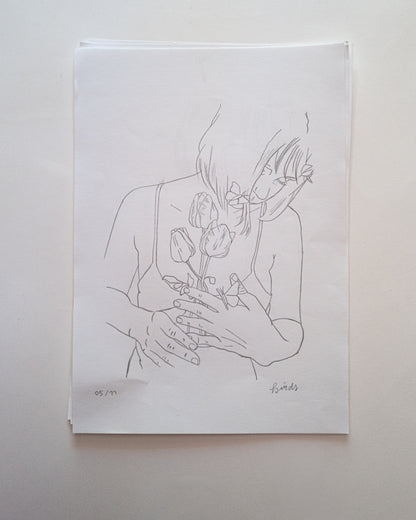 Croquis "Là où vont les larmes".