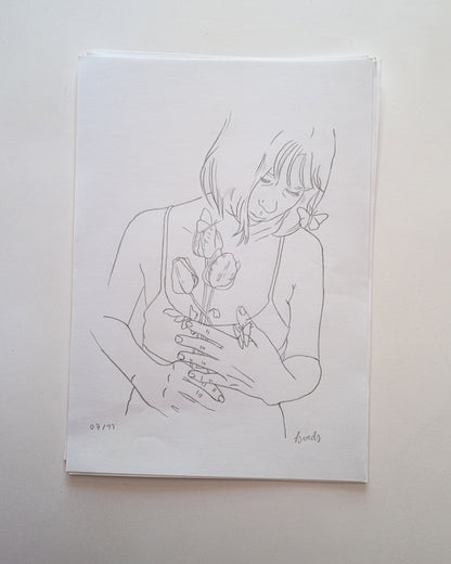 Croquis "Là où vont les larmes".