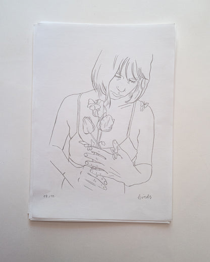 Croquis "Là où vont les larmes".