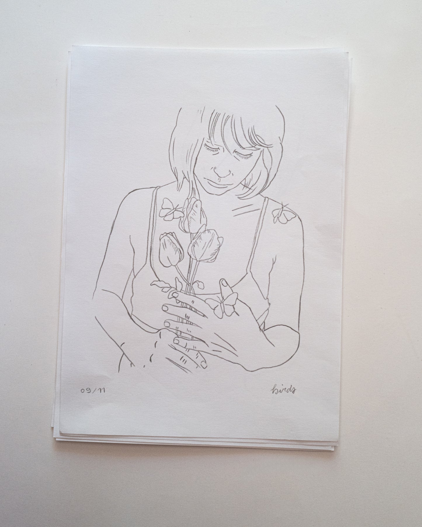 Croquis "Là où vont les larmes".
