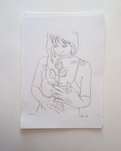 Croquis "Là où vont les larmes".