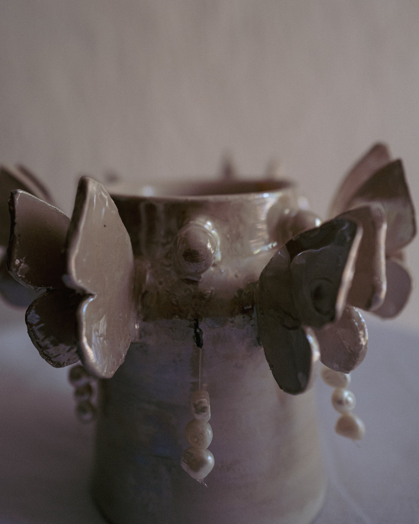 Petit vase "couronne de silence".