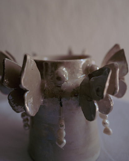 Petit vase "couronne de silence".