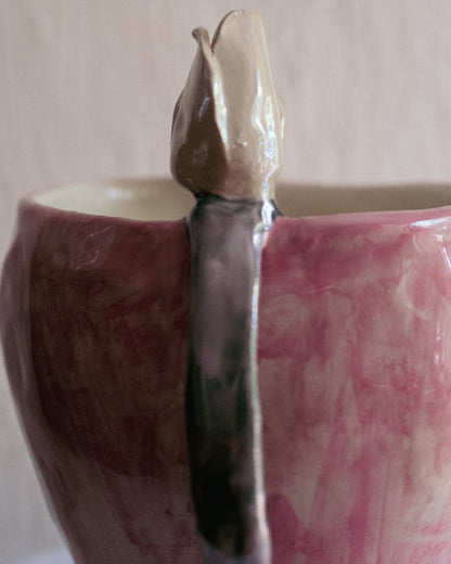 Vase "plus de tulipes svp".