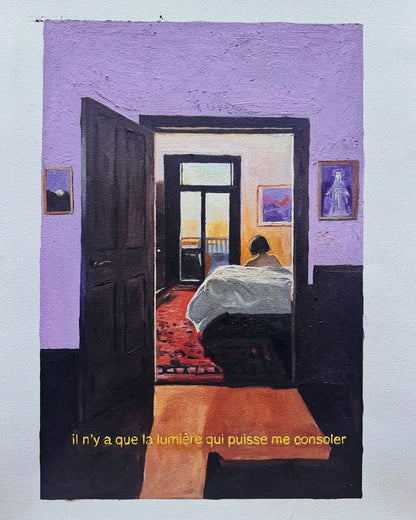 Il n'y a que la lumière.