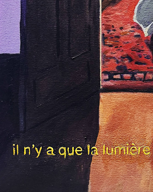 Il n'y a que la lumière.
