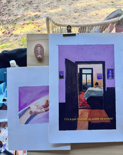 Il n'y a que la lumière.