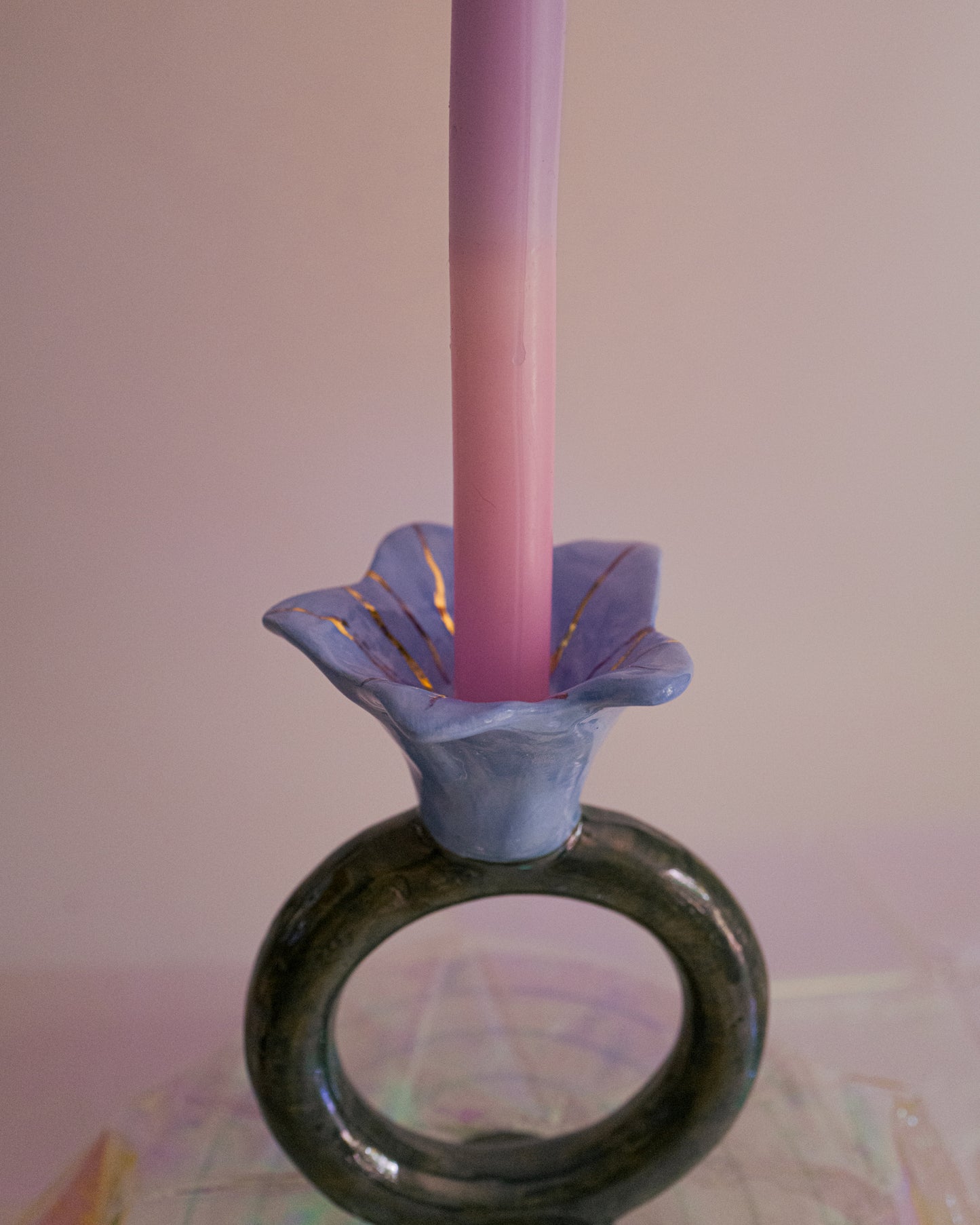 Bougeoirs “Chants de Lumière”.