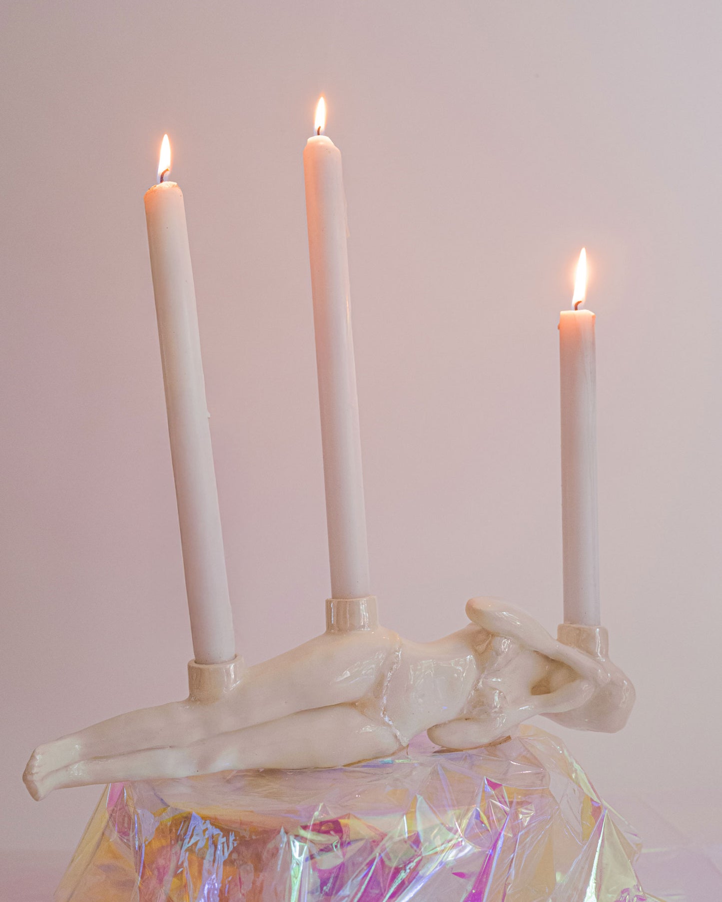 Bougeoir “Repos de lumière”.