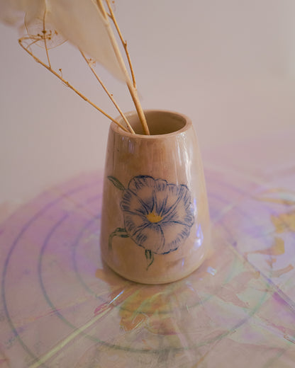 Petit vase "ipomée".