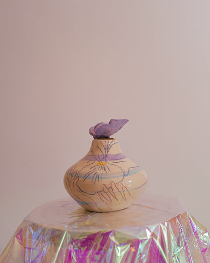 Vase "sur le rebord".