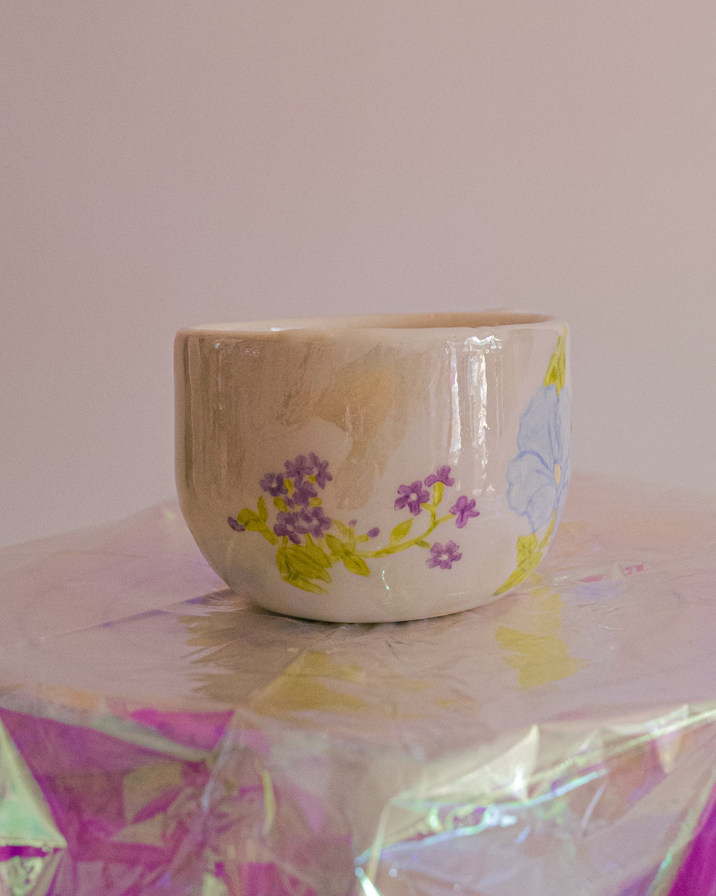 Tasse "plus de fleurs svp".