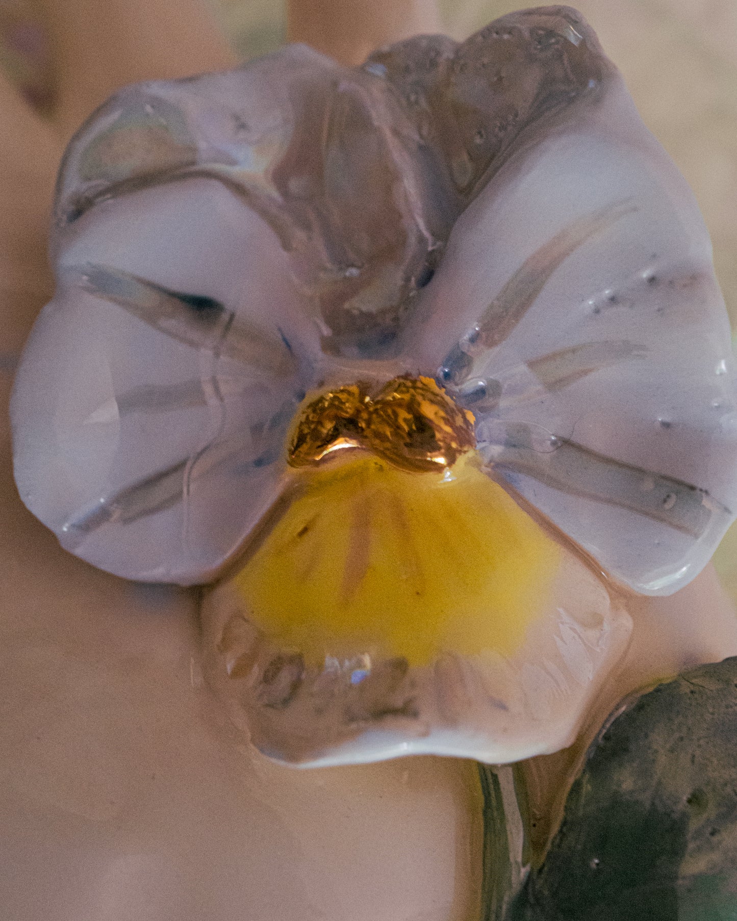 Sculpture “la main à la pensée”.