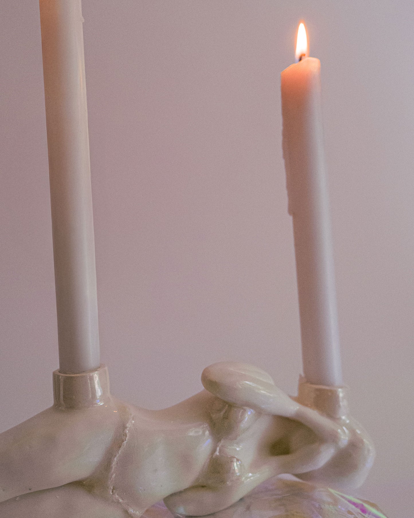 Bougeoir “Repos de lumière”.