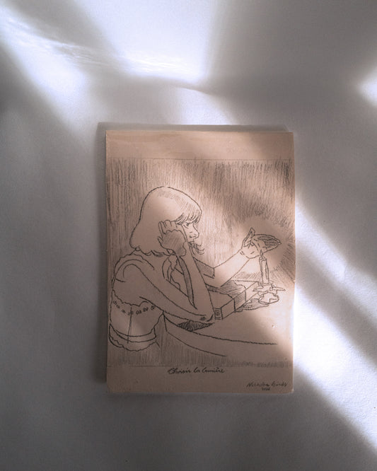 Croquis éternel "choisir la lumière”.