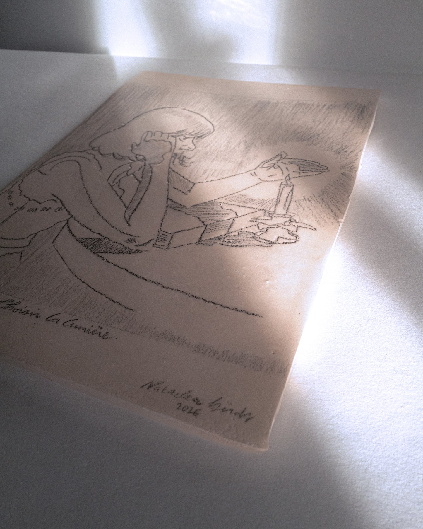 Croquis éternel "choisir la lumière”.