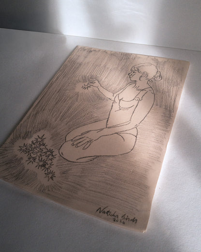 Croquis éternel "choisir sa prière".