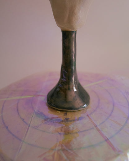 Bougeoir “Chant de Lumière”. (simple)