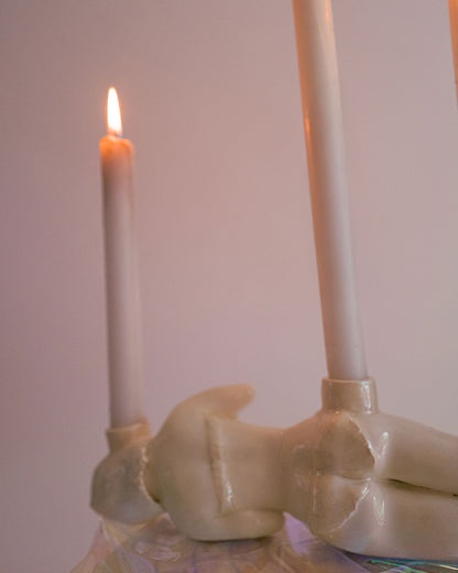 Bougeoir “Repos de lumière”.