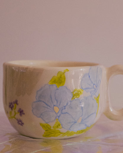 Tasse "plus de fleurs svp".