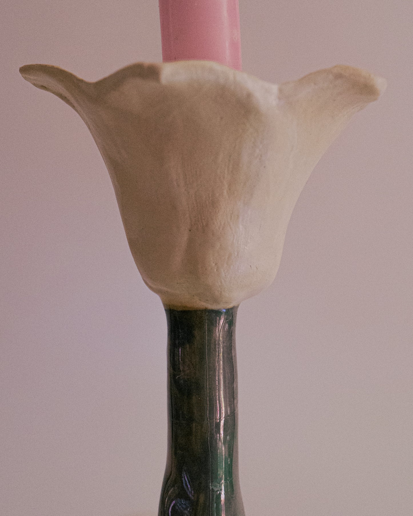 Bougeoir “Chant de Lumière”. (simple)