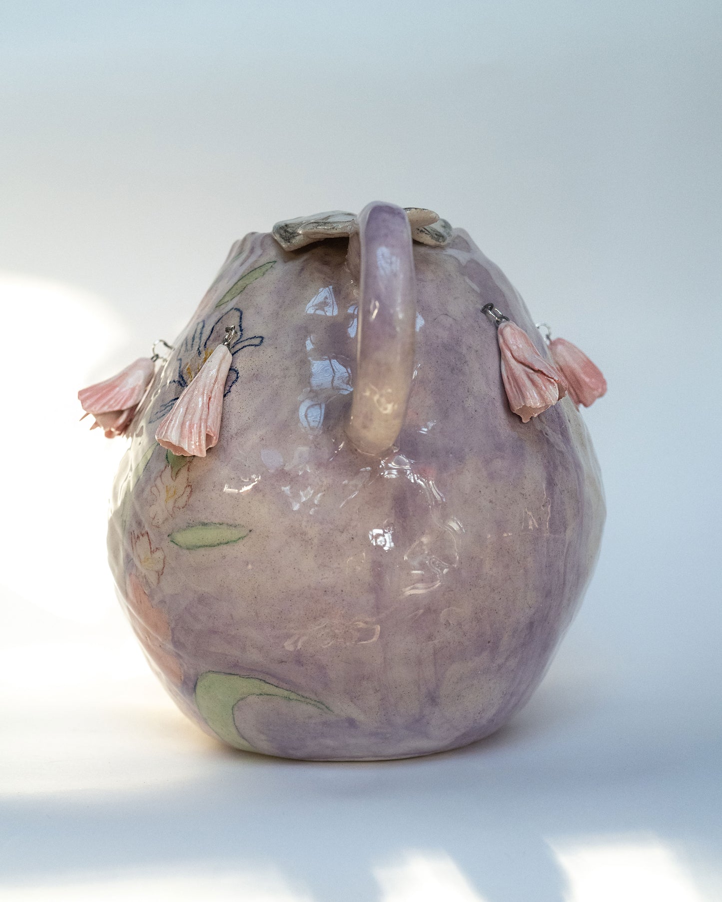 Vase "entre les bras de l'amour".