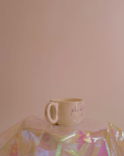 Tasse "plus de fleurs svp".