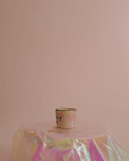 Tasse à expresso "the beauty of silence".